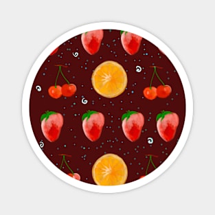 Summer fruits Magnet